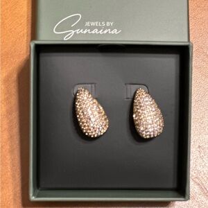 NIB Gold Earrings from Jewels by Susaina